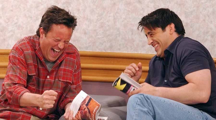 Импровизированная реплика Перри в финале Друзей